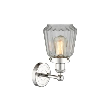 A large image of the Innovations Lighting 616-1W-10-7 Chatham Sconce Alternate Image