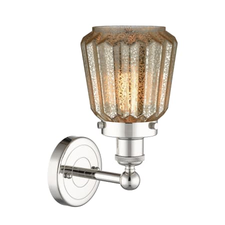 A large image of the Innovations Lighting 616-1W-10-7 Chatham Sconce Alternate image