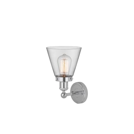 A large image of the Innovations Lighting 616-1W-10-7 Cone Sconce Alternate Image