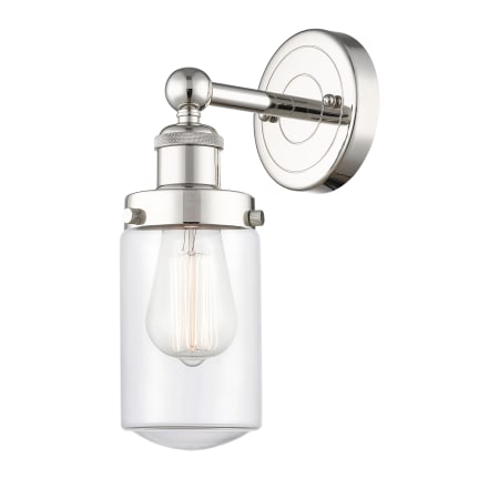 A large image of the Innovations Lighting 616-1W-10-7 Dover Sconce Alternate Image