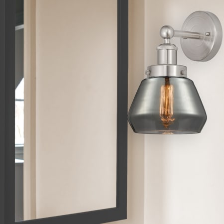 A large image of the Innovations Lighting 616-1W-10-7 Fulton Sconce Alternate Image