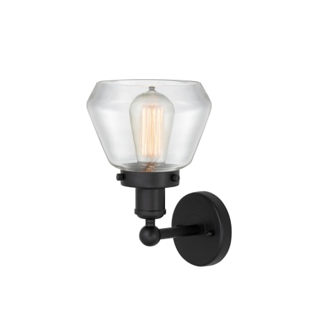 A large image of the Innovations Lighting 616-1W-10-7 Fulton Sconce Alternate Image