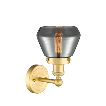 A large image of the Innovations Lighting 616-1W-10-7 Fulton Sconce Alternate Image