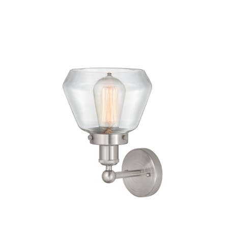 A large image of the Innovations Lighting 616-1W-10-7 Fulton Sconce Alternate Image