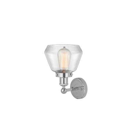 A large image of the Innovations Lighting 616-1W-10-7 Fulton Sconce Alternate Image