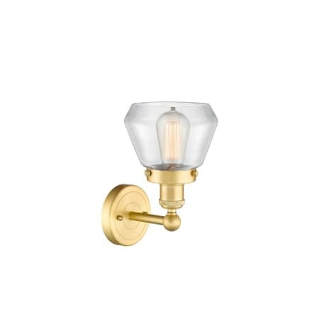 A large image of the Innovations Lighting 616-1W-10-7 Fulton Sconce Alternate Image