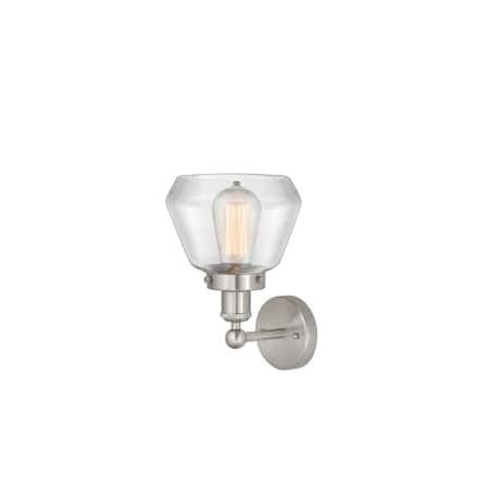 A large image of the Innovations Lighting 616-1W-10-7 Fulton Sconce Alternate Image