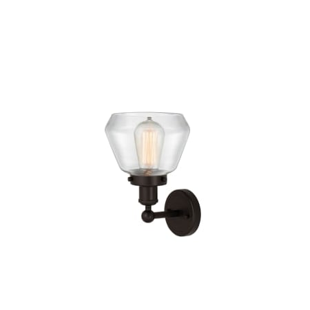 A large image of the Innovations Lighting 616-1W-10-7 Fulton Sconce Alternate Image