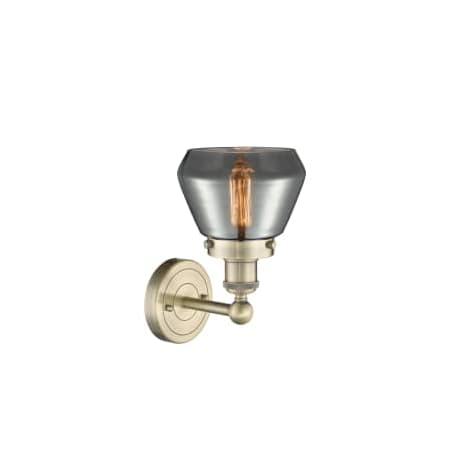 A large image of the Innovations Lighting 616-1W-10-7 Fulton Sconce Alternate Image