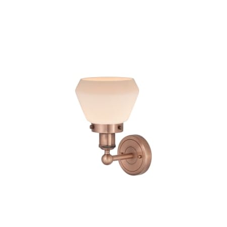 A large image of the Innovations Lighting 616-1W-10-7 Fulton Sconce Alternate Image