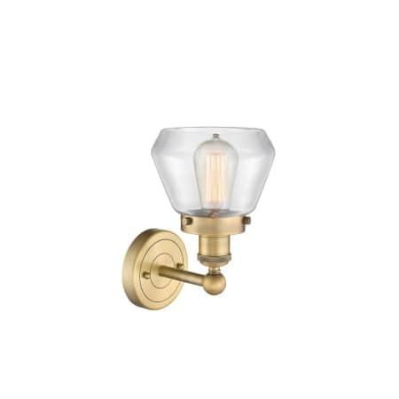 A large image of the Innovations Lighting 616-1W-10-7 Fulton Sconce Alternate Image