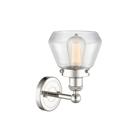 A large image of the Innovations Lighting 616-1W-10-7 Fulton Sconce Alternate Image