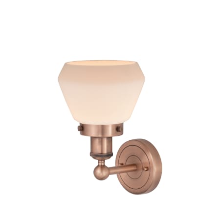 A large image of the Innovations Lighting 616-1W-10-7 Fulton Sconce Alternate image