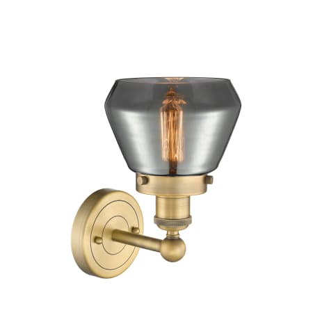 A large image of the Innovations Lighting 616-1W-10-7 Fulton Sconce Alternate image