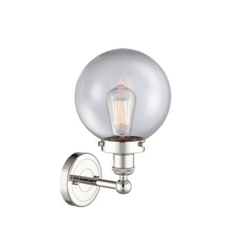 A large image of the Innovations Lighting 616-1W-10-7-L Beacon Sconce Alternate Image