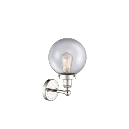 A large image of the Innovations Lighting 616-1W-10-7-L Beacon Sconce Alternate Image