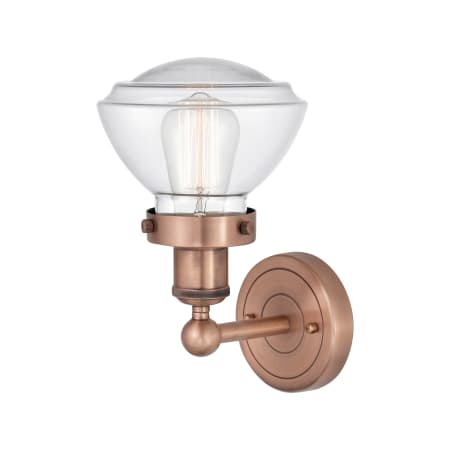 A large image of the Innovations Lighting 616-1W-10-7 Olean Sconce Alternate Image