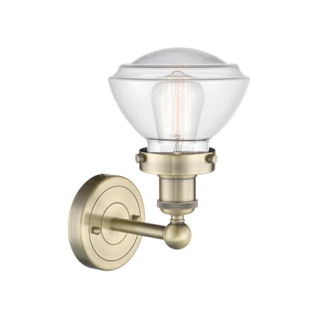 A large image of the Innovations Lighting 616-1W-10-7 Olean Sconce Alternate Image