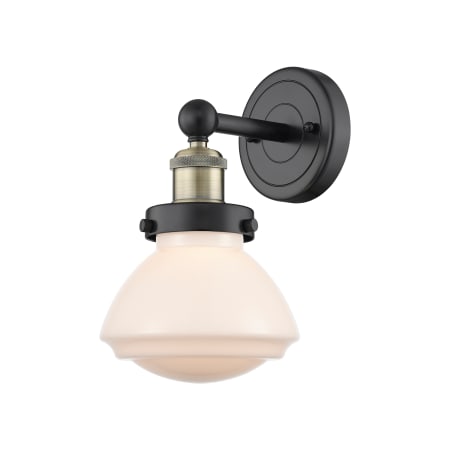 A large image of the Innovations Lighting 616-1W-10-7 Olean Sconce Alternate Image