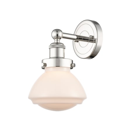 A large image of the Innovations Lighting 616-1W-10-7 Olean Sconce Alternate Image