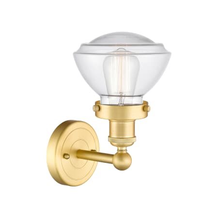 A large image of the Innovations Lighting 616-1W-10-7 Olean Sconce Alternate Image