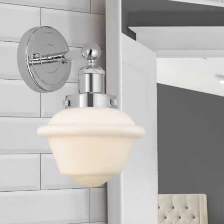 A large image of the Innovations Lighting 616-1W-10-7 Oxford Sconce Alternate Image