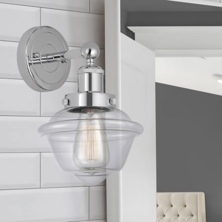 A large image of the Innovations Lighting 616-1W-10-7 Oxford Sconce Alternate Image