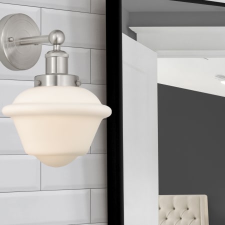 A large image of the Innovations Lighting 616-1W-10-7 Oxford Sconce Alternate Image