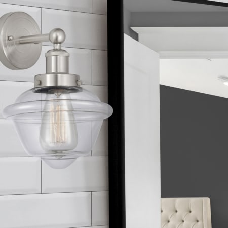 A large image of the Innovations Lighting 616-1W-10-7 Oxford Sconce Alternate Image