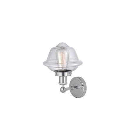 A large image of the Innovations Lighting 616-1W-10-7 Oxford Sconce Alternate Image