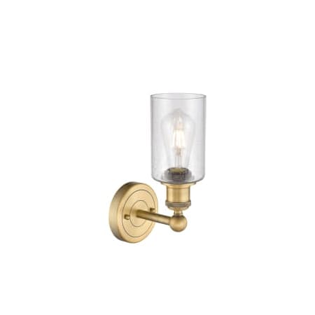 A large image of the Innovations Lighting 616-1W-11-4 Clymer Sconce Alternate Image