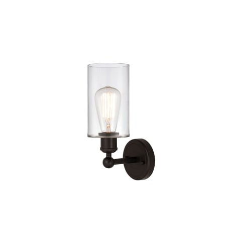 A large image of the Innovations Lighting 616-1W-11-4 Clymer Sconce Alternate Image