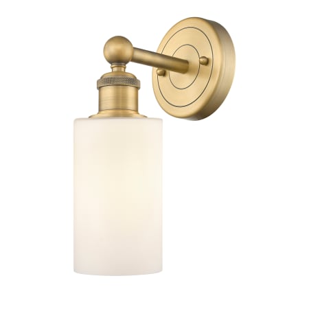 A large image of the Innovations Lighting 616-1W-11-4 Clymer Sconce Alternate Image