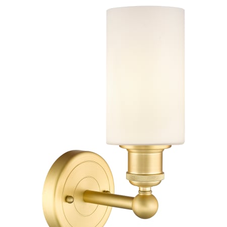 A large image of the Innovations Lighting 616-1W-11-4 Clymer Sconce Alternate Image