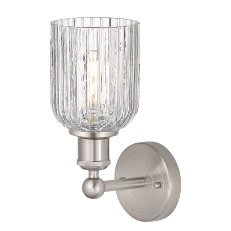 A large image of the Innovations Lighting 616-1W 11 5 Bridal Veil Sconce Alternate Image