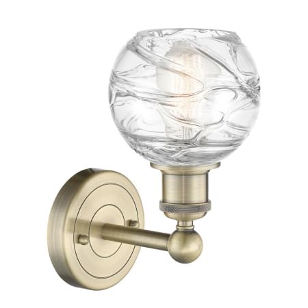 A large image of the Innovations Lighting 616-1W-11-6 Athens Deco Swirl Sconce Alternate image