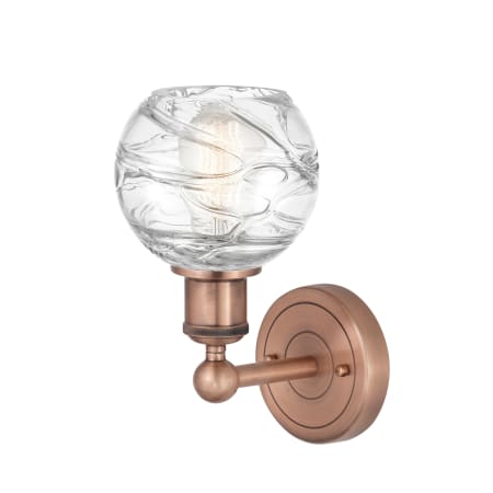 A large image of the Innovations Lighting 616-1W-11-6 Athens Deco Swirl Sconce Alternate image