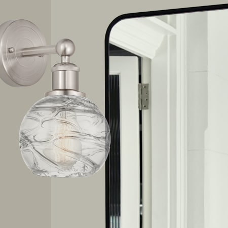 A large image of the Innovations Lighting 616-1W-11-6 Athens Sconce Alternate Image