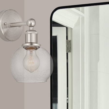 A large image of the Innovations Lighting 616-1W-11-6 Athens Sconce Alternate Image