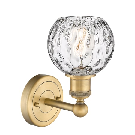 A large image of the Innovations Lighting 616-1W-11-6 Athens Water Glass Sconce Alternate image