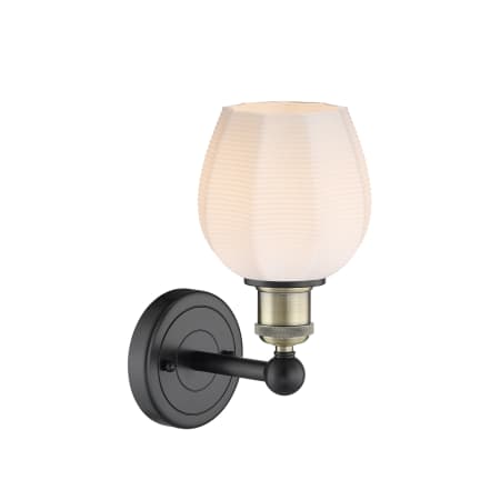 A large image of the Innovations Lighting 616-1W-11-6 Norfolk Sconce Alternate Image