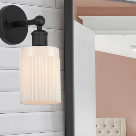 A large image of the Innovations Lighting 616-1W-12-5 Hadley Sconce Alternate Image