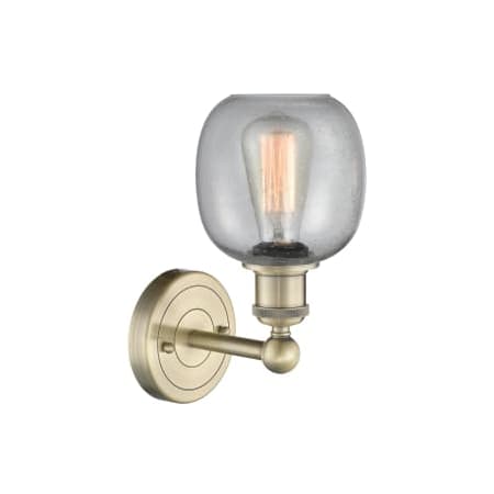 A large image of the Innovations Lighting 616-1W-12-6 Belfast Sconce Alternate Image