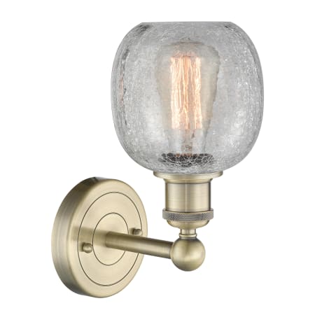 A large image of the Innovations Lighting 616-1W-12-6 Belfast Sconce Alternate image