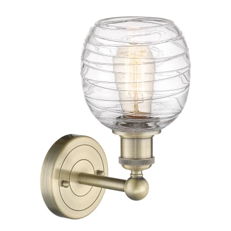 A large image of the Innovations Lighting 616-1W-12-6 Belfast Sconce Alternate image