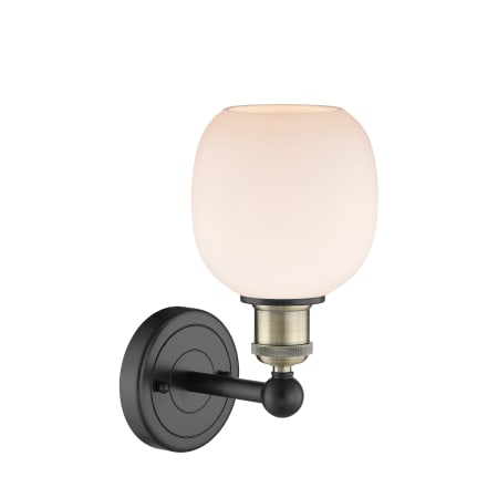 A large image of the Innovations Lighting 616-1W-12-6 Belfast Sconce Alternate image