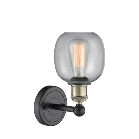 A large image of the Innovations Lighting 616-1W-12-6 Belfast Sconce Alternate image