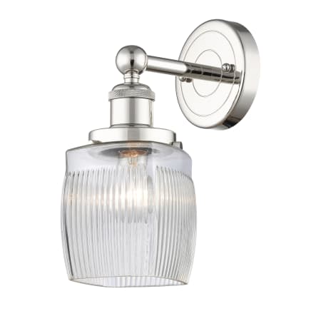 A large image of the Innovations Lighting 616-1W-12-6 Colton Sconce Alternate Image