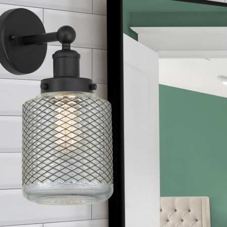 A large image of the Innovations Lighting 616-1W-12-6 Stanton Sconce Alternate Image