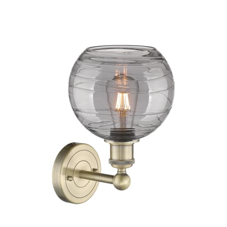 A large image of the Innovations Lighting 616-1W 12 8 Athens Deco Swirl Sconce Alternate Image